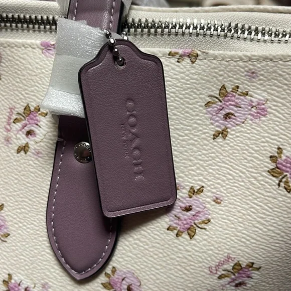 Coach Floral Gallery Tote - Picture 3 of 8